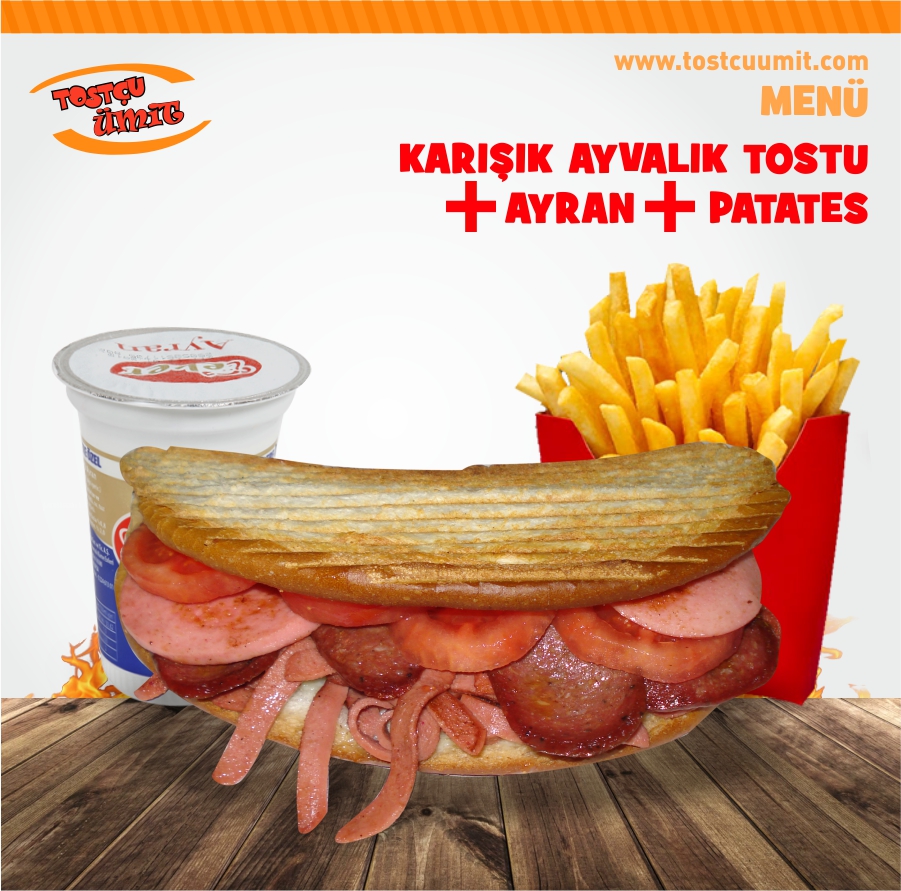 AYVALIK TOST MENÜ