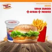 TAVUK BURGER MENÜ